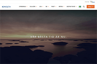 Skärmklipp från Möten i Bohuslän kampanjssida